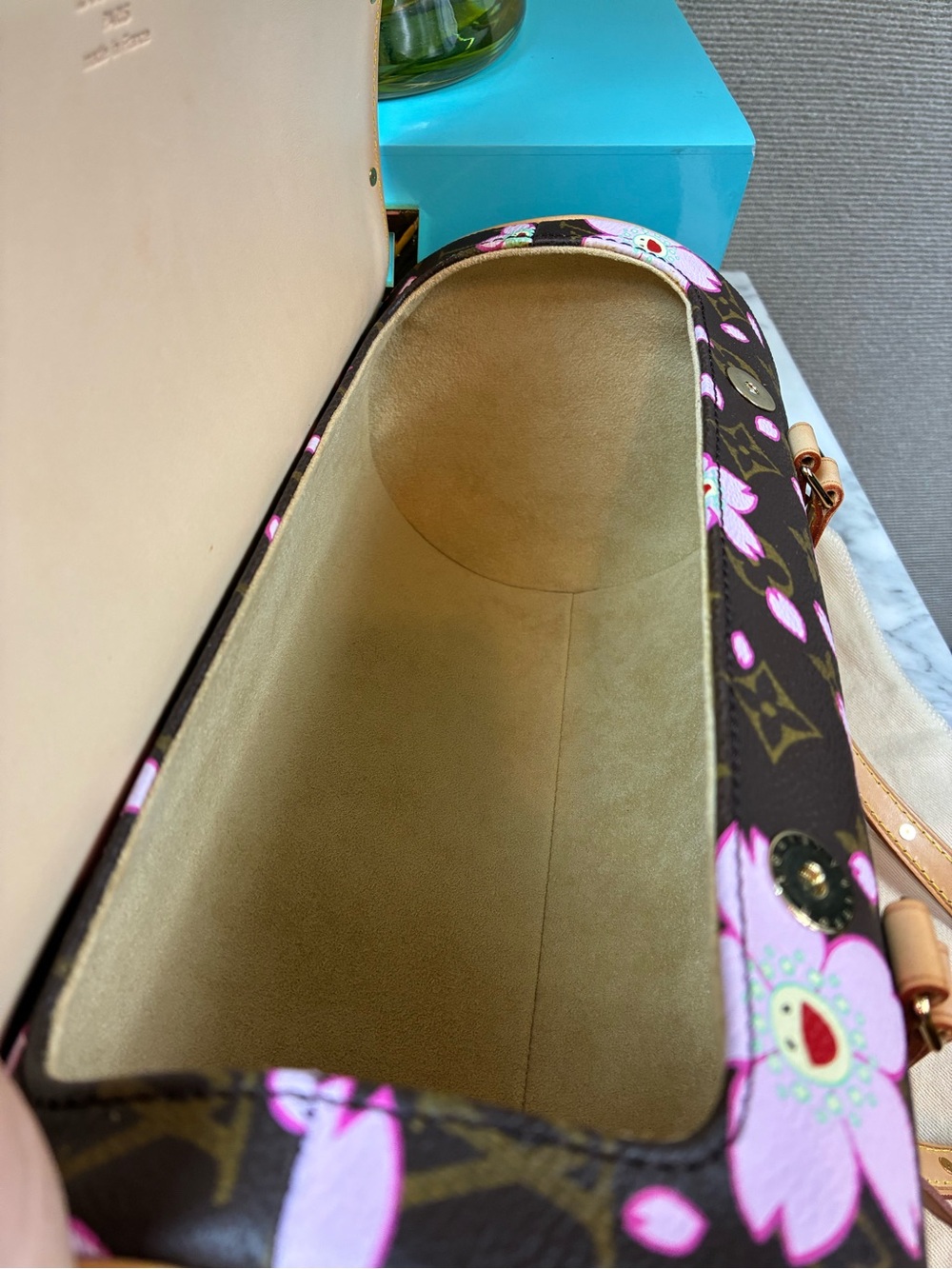 Louis Vuitton LV Murakami Cherry Blossom Papillon Bag - 2003 Fantastic Condition - Picture 13 of 16